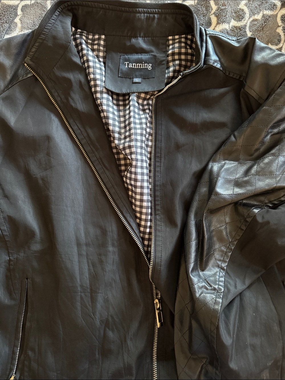 Men's Black Lightweight Shirt Jacket